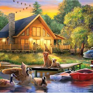 Jigsaw Puzzle | 1000 Pieces | Guardians of the Lake